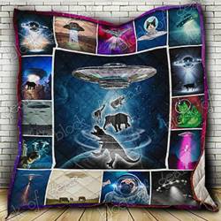 Animals In Space Cl18100017Mdq Quilt Blanket and Home Decor