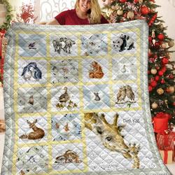 Animals Jfj Quilt Ve and Home Decor