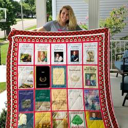 Annette Von Droste H Lshoff Books Quilt Blanket and Home Decor
