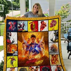 Ant Man And The Wasp Quilt Blanket 01 and Home Decor