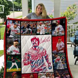 Anthony Rendon Quilt Blanket 01 and Home Decor