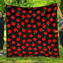 Apple Red Cl12100031Mdq Quilt Blanket and Home Decor