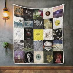 Arcade Fire Album Covers Quilt Blanket and Home Decor
