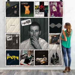 Arctic Monkeys Quilt Blanket 02 and Home Decor