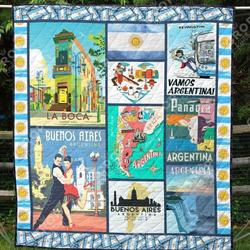 Argentina Ye260626 Tbg Quilt Blanket and Home Decor