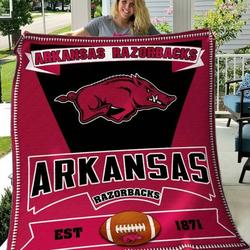 Arkansas Razorbacks Quilt Blanket B060605  Quilt and Home Decor