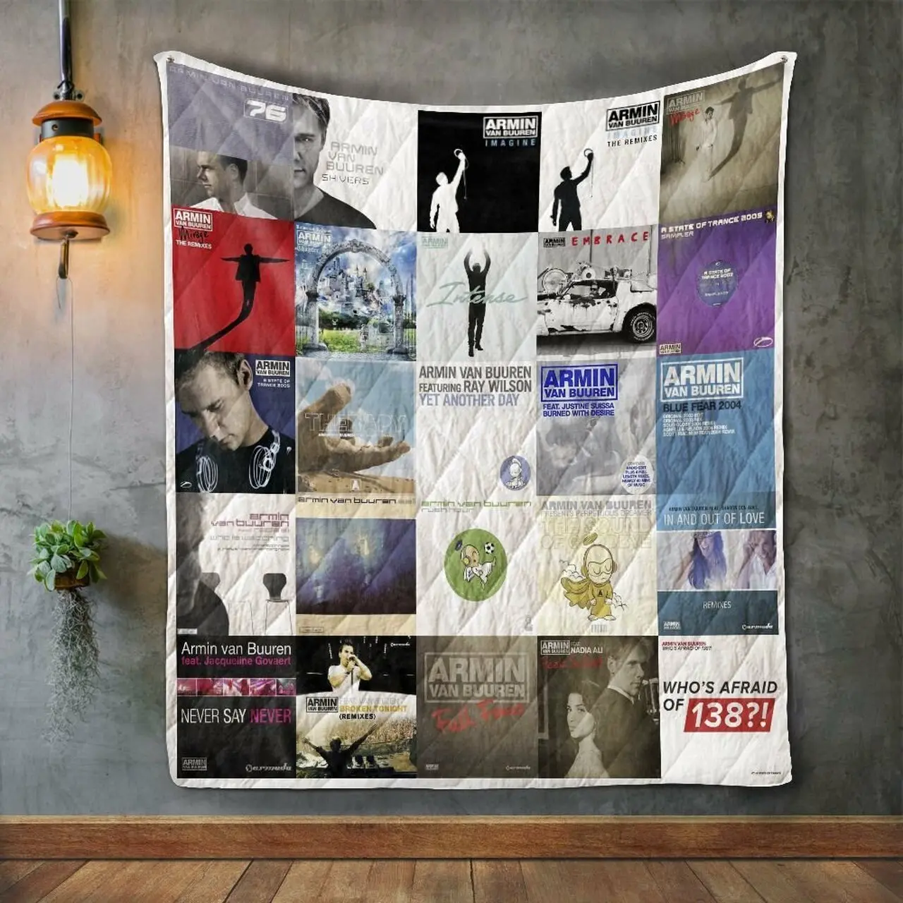 Armin Van Buuren Style 2 Quilt Blanket and Home Decor
