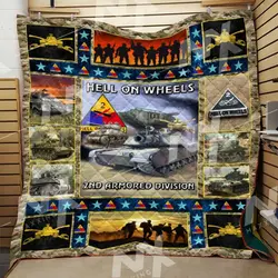 Armored Division Quilt Blanket Dhc0910133Vt and Home Decor