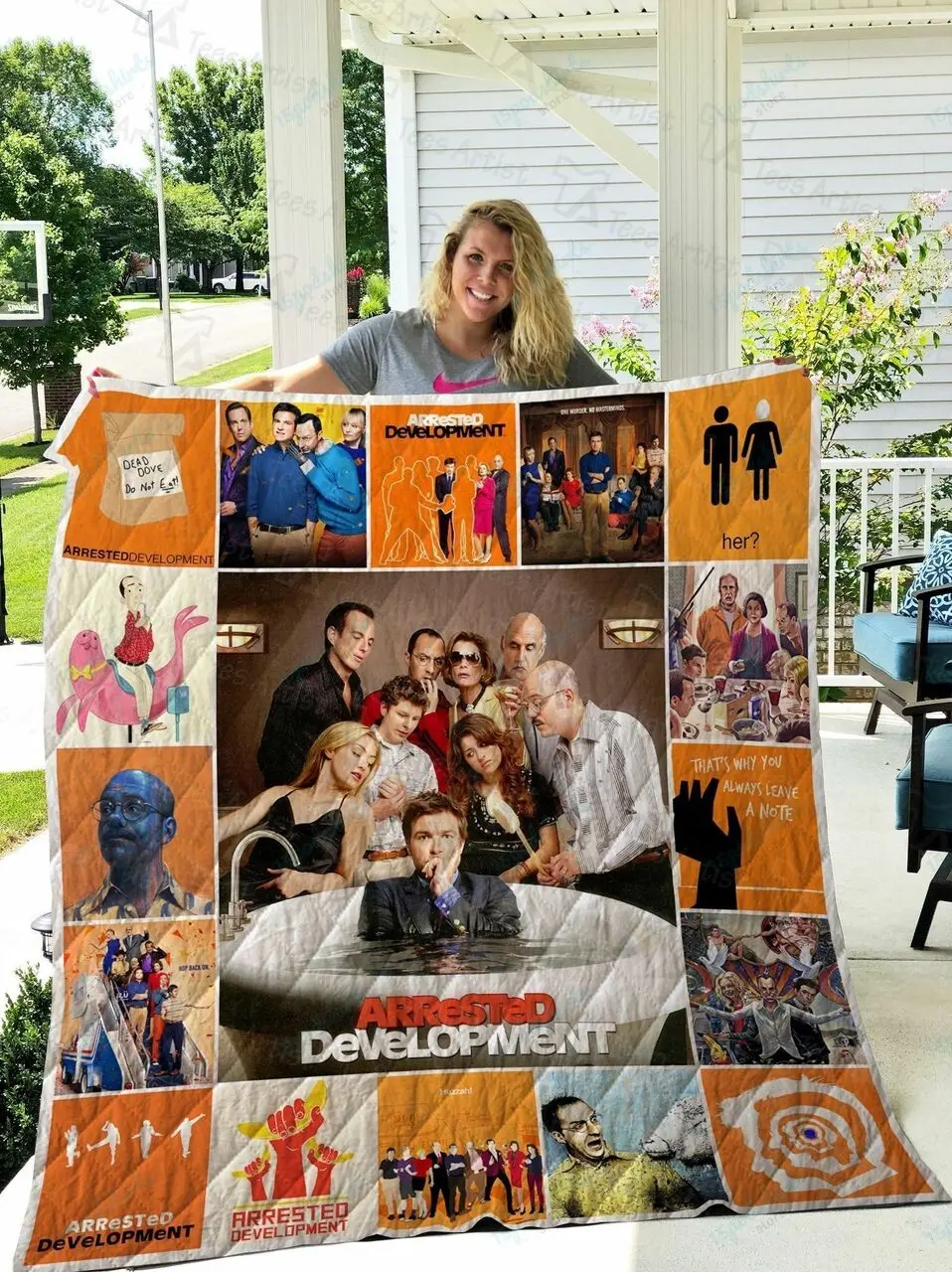 Arrested Development Quilt Blanket 02339 and Home Decor
