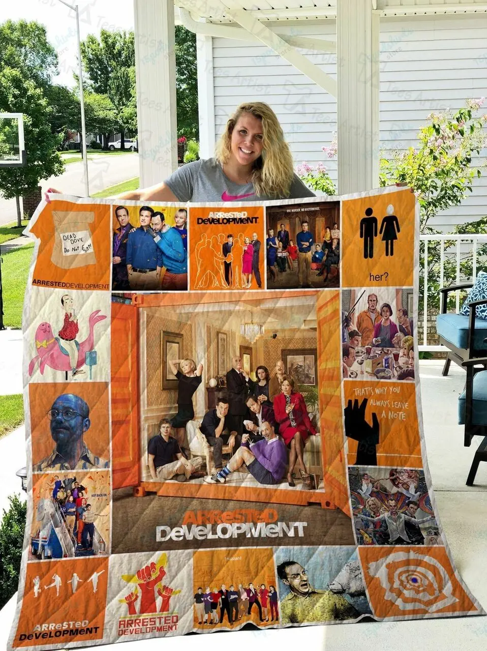 Arrested Development Quilt Blanket 02340 and Home Decor