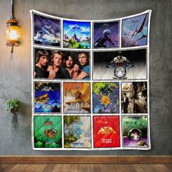 Asia Album Covers Quilt Blanket and Home Decor