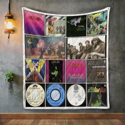 Atlantis Album Covers Quilt Blanket and Home Decor