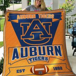 Auburn Tigers Quilt Blanket B060607  Quilt and Home Decor