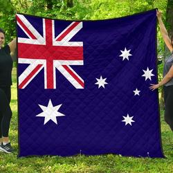 Australia Flag Premium Quilt A6  Quilt and Home Decor