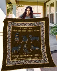 Australian Cattle 09 Ndq0429 Quilt  Quilt and Home Decor