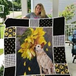 Australian Cattle Dog Quilt Blanket Lukeo9 Dhc0301702Dd and Home Decor