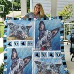 Australian Cattle Dog Quilt Blanket Lukk8U Dhc0301851Dd and Home Decor