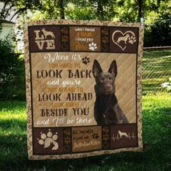 Australian Kelpie Cl09100027Mdq Quilt Blanket and Home Decor