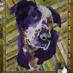 Australian Shepherd Dog D8029 Quilt Blanket and Home Decor