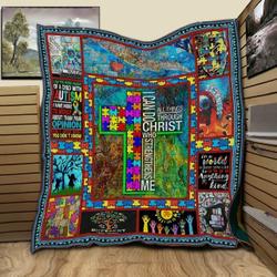 Autism But Optimistic Quilt Blanket Dhc09121862Dd and Home Decor