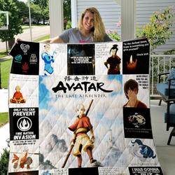 Avatar: The Last Airbender Quilt Blanket and Home Decor