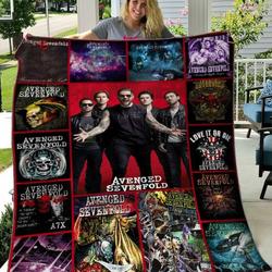 Avenged Sevenfold Quilt Blanket Hvt200609  Quilt and Home Decor