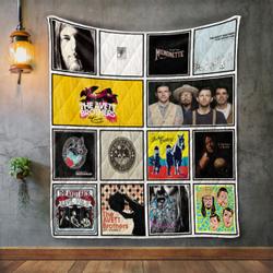 Avett Brothers Album Covers Quilt Blanket and Home Decor