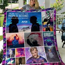 Avicii Quilt Blanket and Home Decor