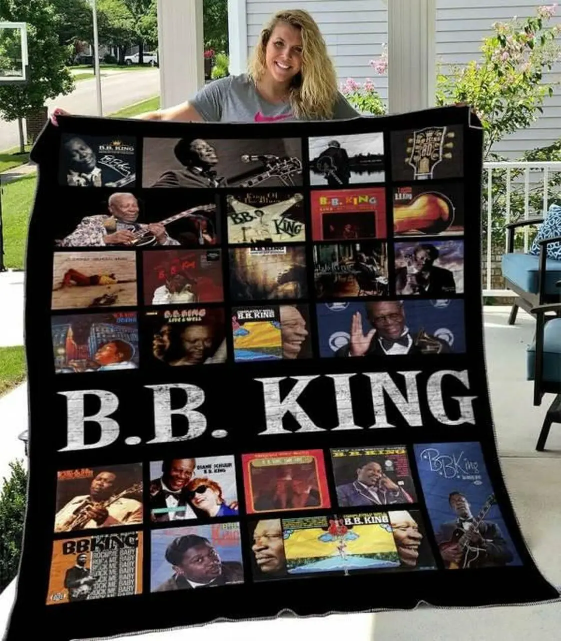 B B King Quilt Blanket M230502 Quilt and Home Decor