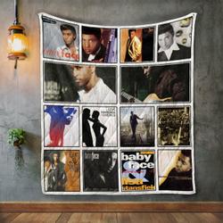 Babyface Album Covers Quilt Blanket and Home Decor