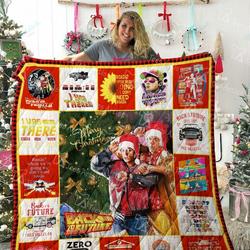 Back To The Future Quilt Blanket 02175 and Home Decor