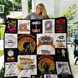 Back To The Future Quilt Blanket 02301 and Home Decor