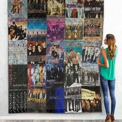 Backstreet Boys 02 Quilt Blanket and Home Decor
