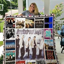 Backstreet Boys Cover Poster Quilt Blanket Ver 3 and Home Decor