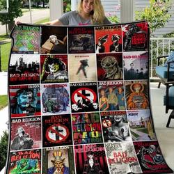 Bad Religion Quilt Blanket Hvt120613  Quilt and Home Decor