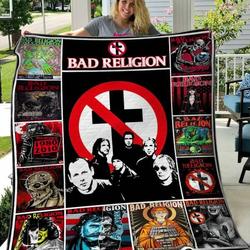 Bad Religion Quilt Blanket Hvt120614  Quilt and Home Decor