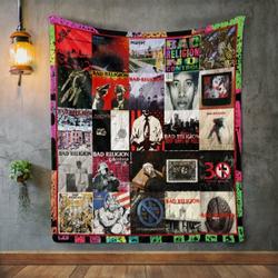 Bad Religion Style 3 Album Covers Quilt Blanket and Home Decor