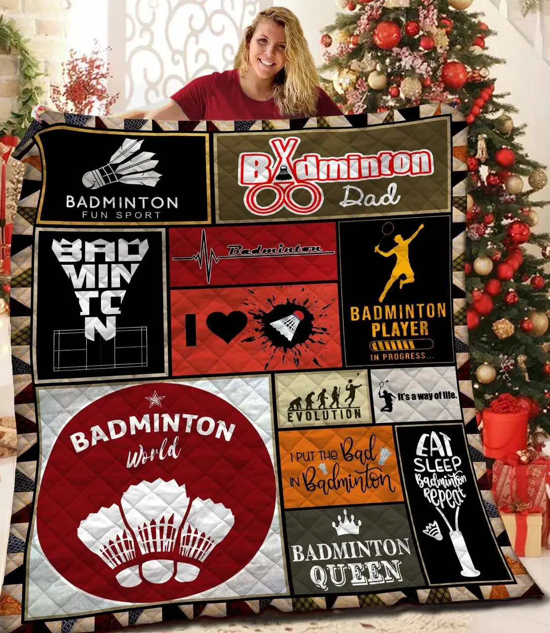 Badminton Jfj Quilt Vr and Home Decor