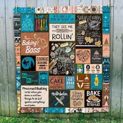 Baking Art Quilt Blanket Dhc1402808Td and Home Decor