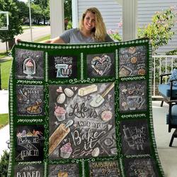 Baking Quilt Blanket 01 and Home Decor