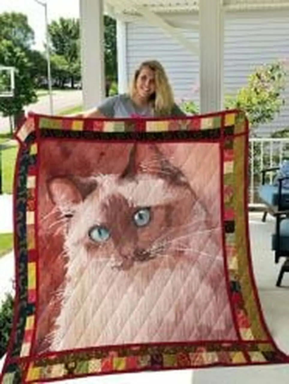 Balinese Cat Quilt Blanket Lukxi1 Dhc0301814Dd and Home Decor