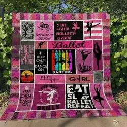 Ballet Cg270503 Quilt Blanket and Home Decor