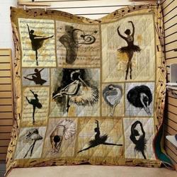 Ballet Cla0710015Q Quilt Blanket and Home Decor