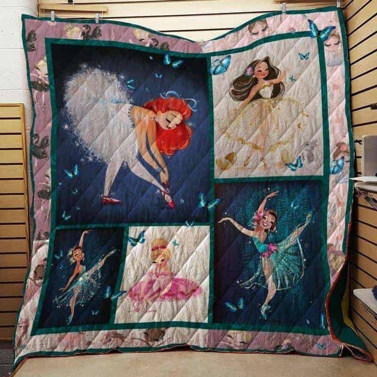 Ballet Cla1610529Q Quilt Blanket and Home Decor