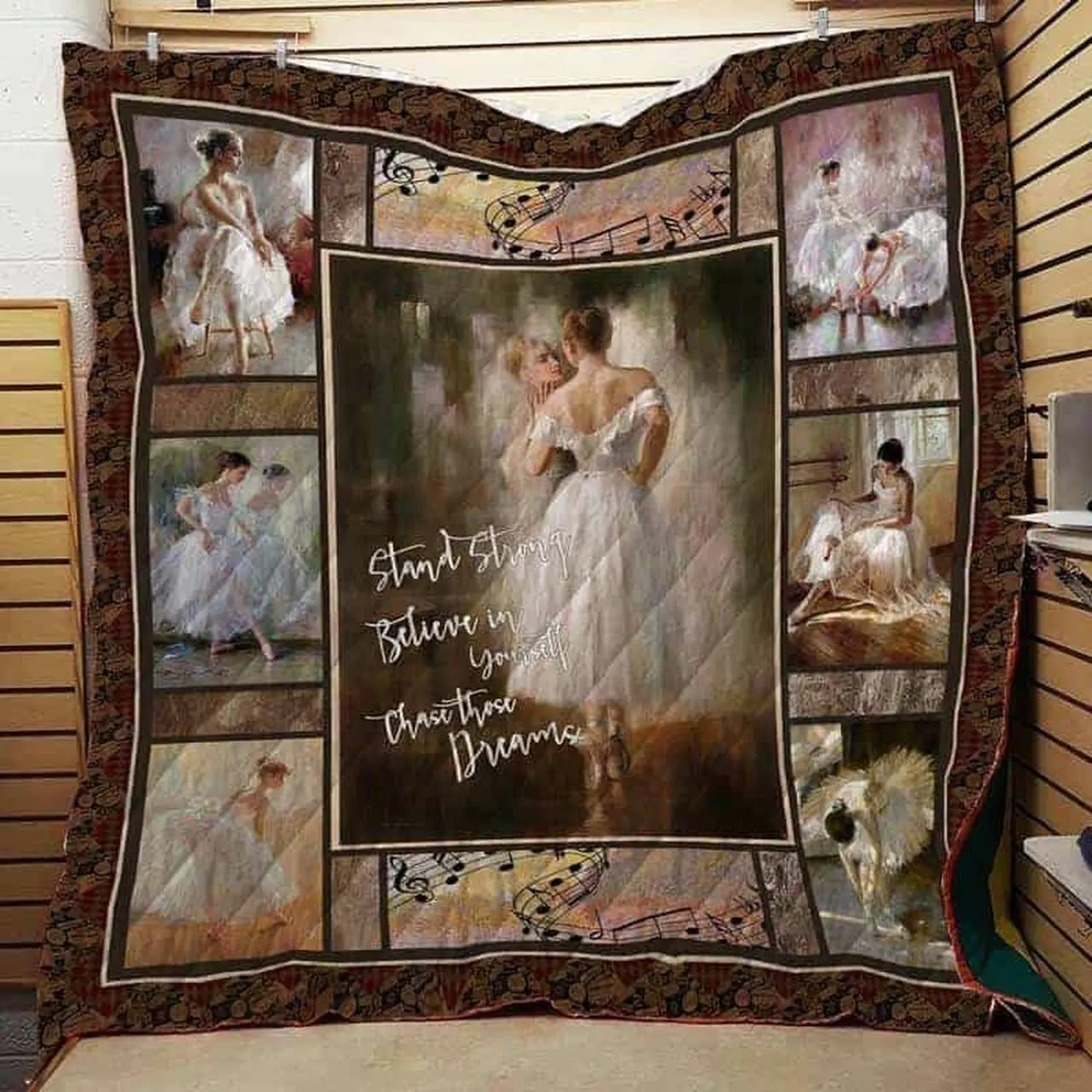 Ballet Cla1610556Q Quilt Blanket and Home Decor