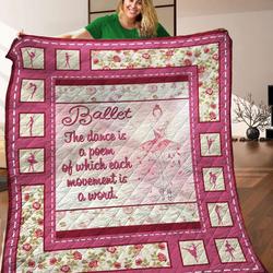 Ballet Jfj Quilt Hb and Home Decor