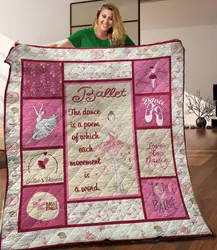 Ballet Jfj Quilt Ir and Home Decor