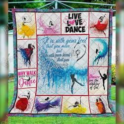Ballet Jfj Quilt Nn and Home Decor