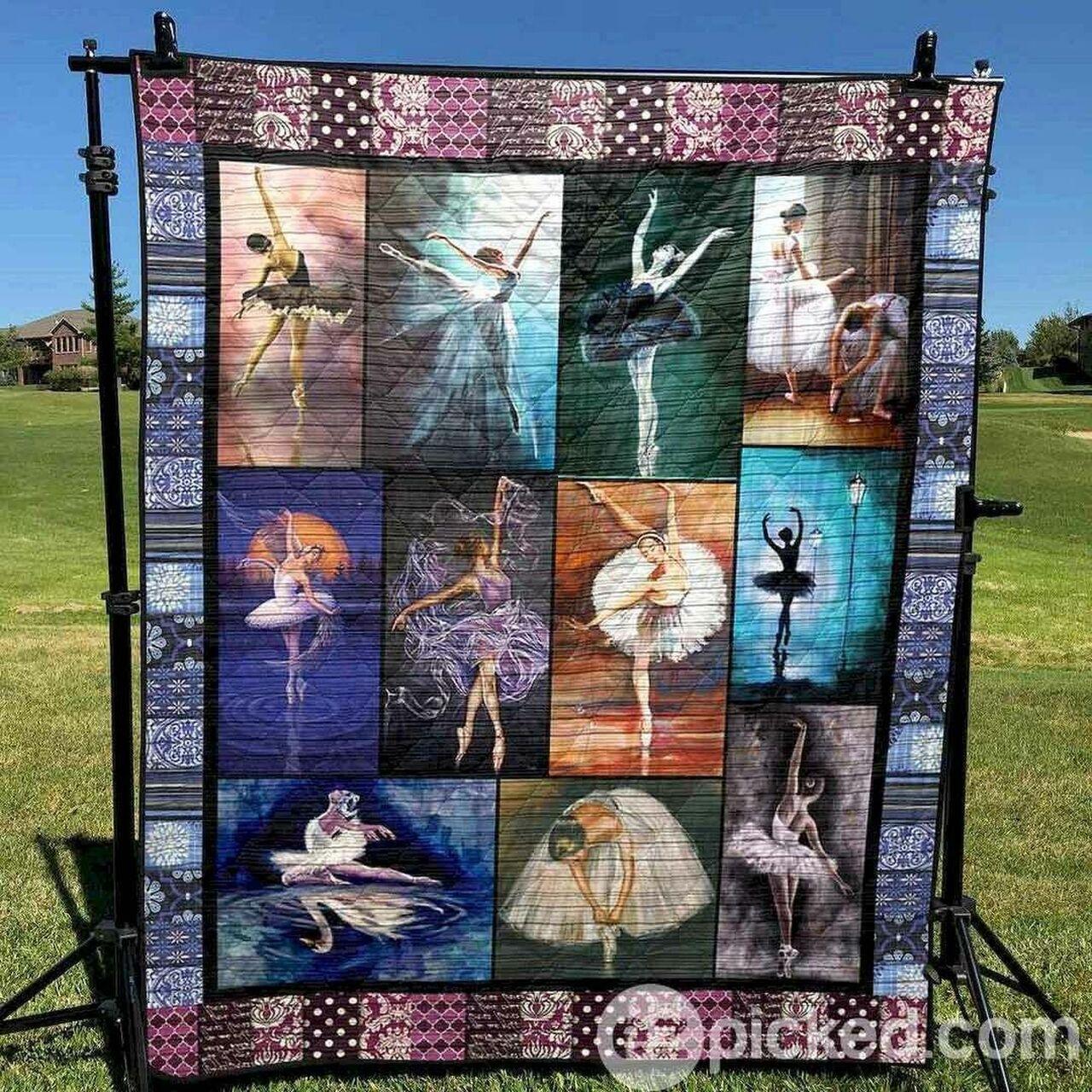 Ballet Lover Nn300506 Quilt Blanket and Home Decor