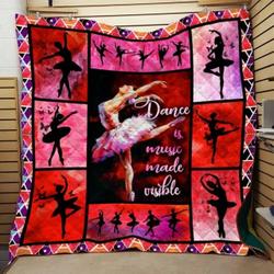 Ballet Music Made Visible Quilt Blanket Dhc04011965Dd and Home Decor